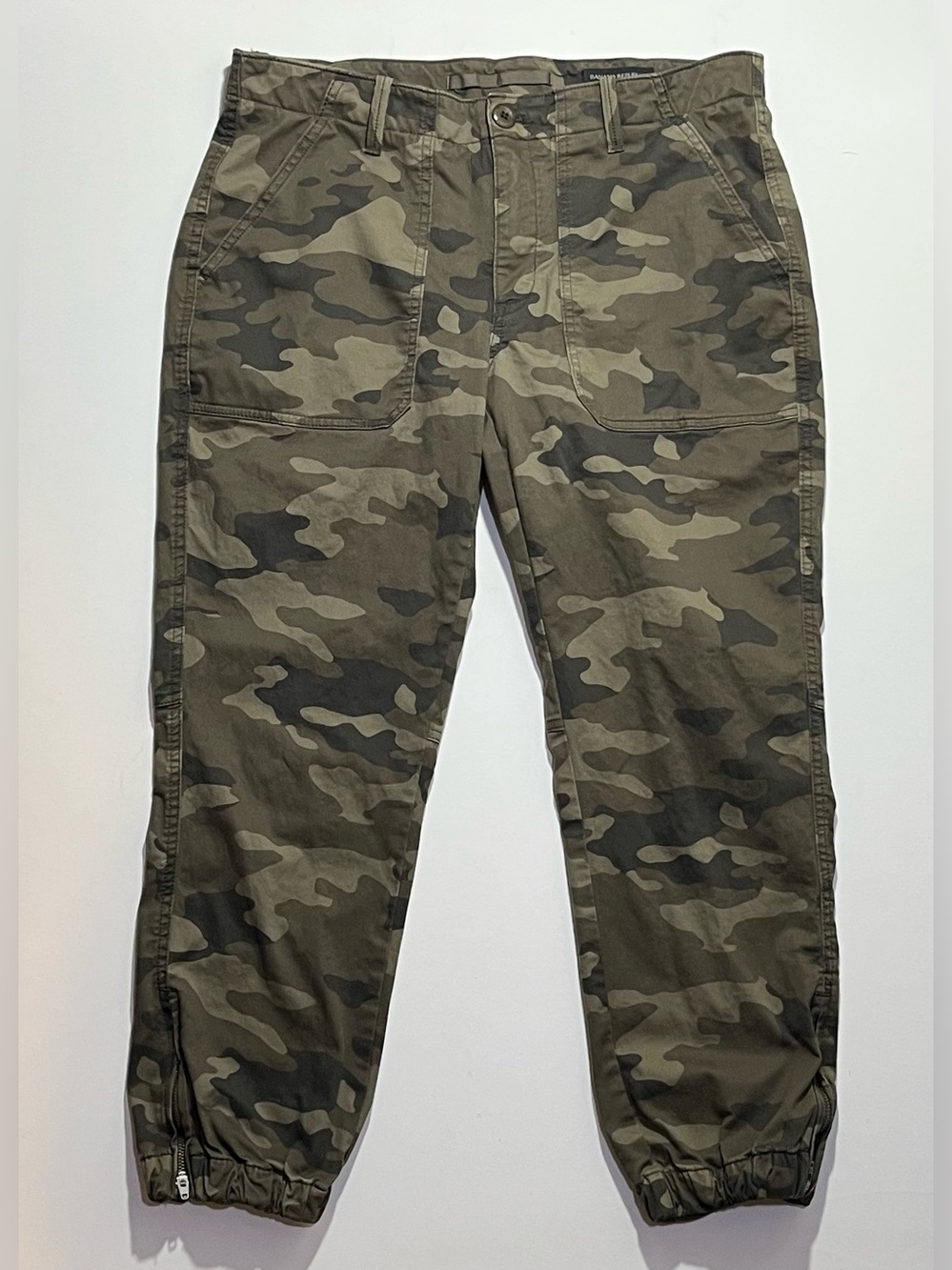 Women’s Banana Republic Ankle Zip Jogger Style Pants, Size 12 Petite